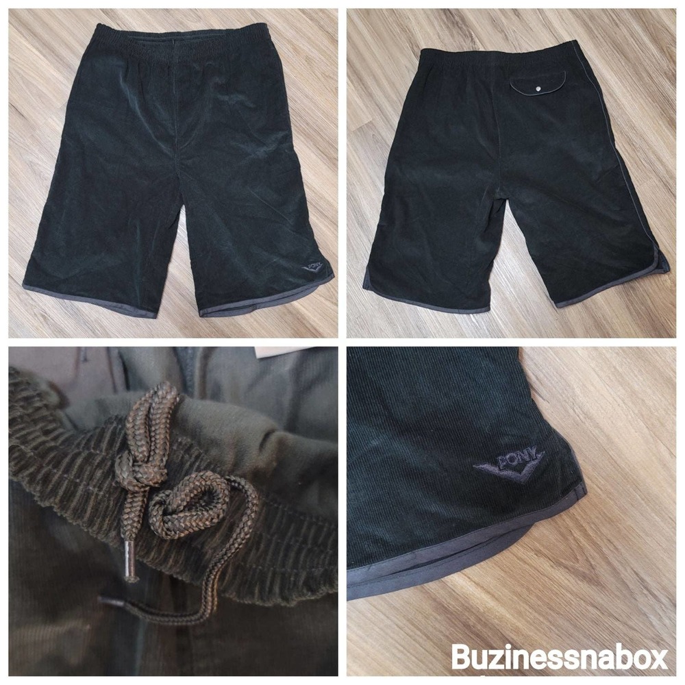 Vtg PONY Corduroy Shorts